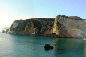 La Baia del Core sull'isola di Ponza